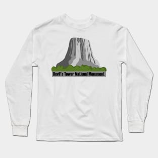 Devil's Tower National Monument Long Sleeve T-Shirt